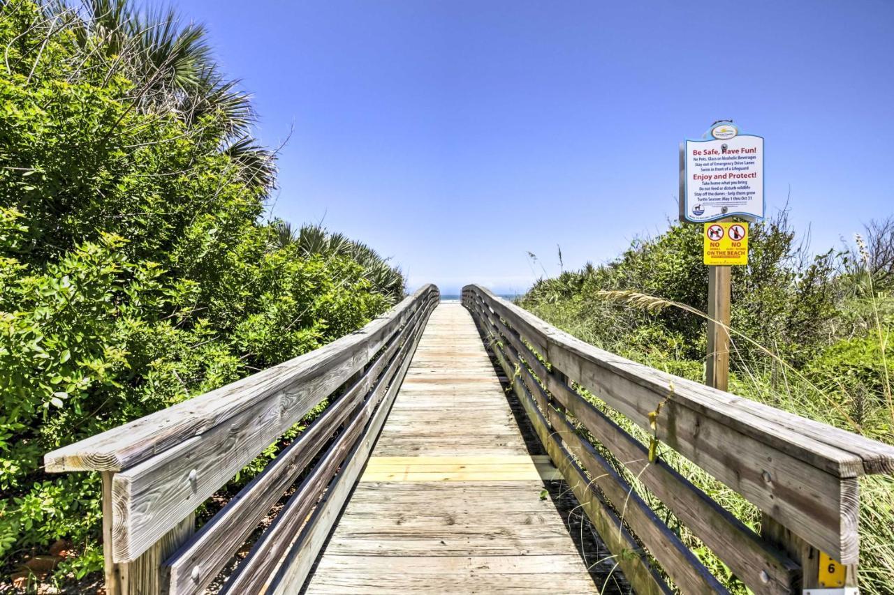 New Smyrna Beach Abode With Fire Pit, Walk To Beach! Villa Exterior foto